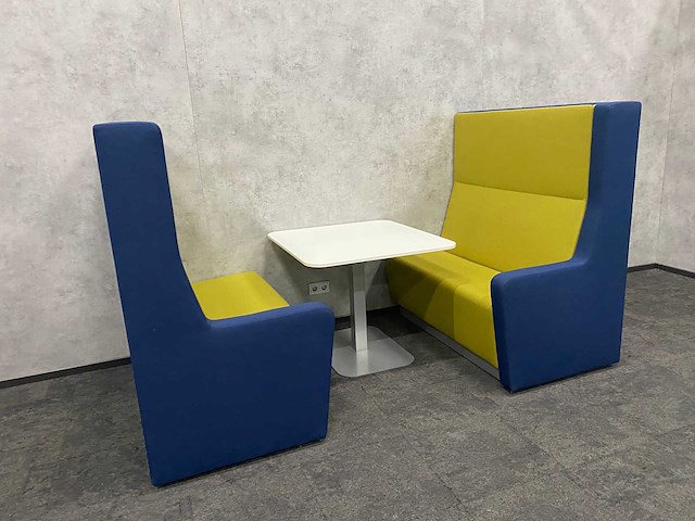 Akoestische treinopstelling blauw-groen - afbeelding 2 van  15