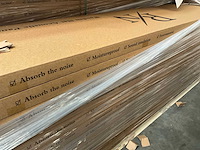 Akoestische wandpanelen - 2600x600mm - gerookt eiken (20x) - afbeelding 6 van  6