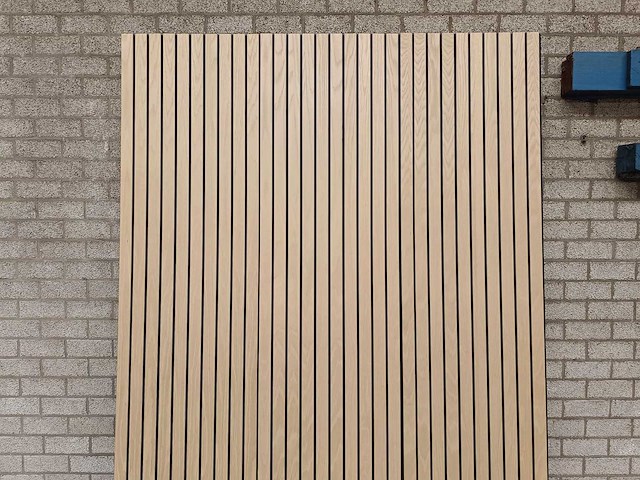 Akoestische wandpanelen eiken - extra breed 280x60 cm (60x) - afbeelding 1 van  4