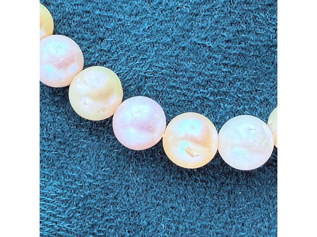 Akoya parel collier (8mm) - met zilveren sluiting - afbeelding 6 van  6