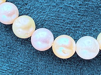 Akoya parel collier (8mm) - met zilveren sluiting - afbeelding 6 van  6