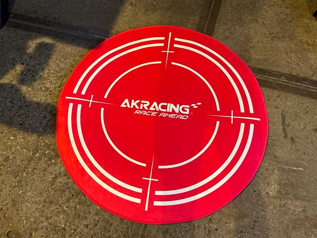 Akracing ø100cm stoelmat (42x) - afbeelding 1 van  3