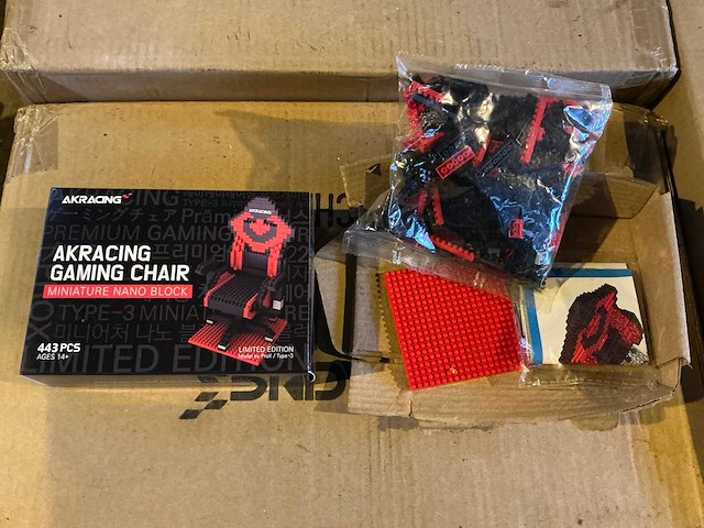 Akracing gaming chair nano block set (587x) - afbeelding 1 van  6