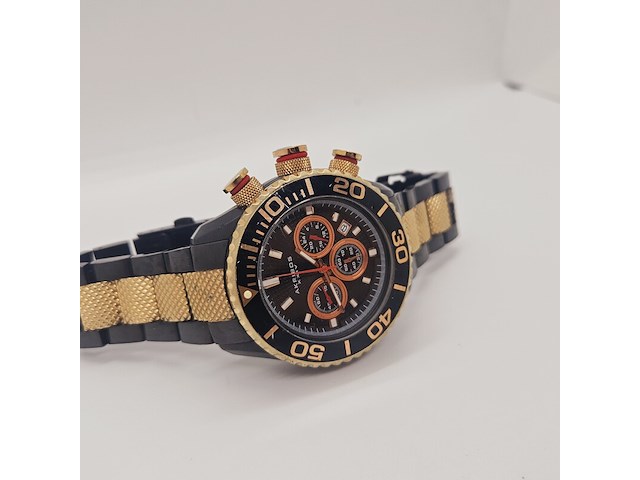 Akribos conqueror ak512tt chronograaf herenhorloge - afbeelding 3 van  7