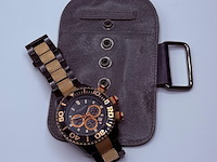 Akribos xxiv conqueror ak512tt chronograaf herenhorloge - afbeelding 4 van  7