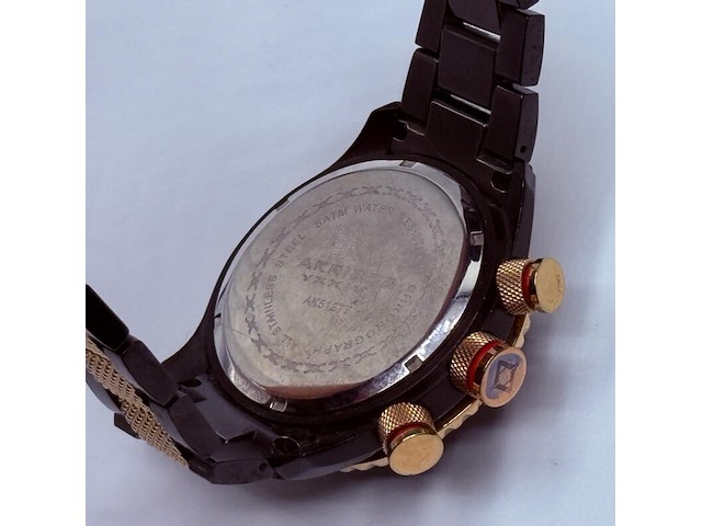 Akribos xxiv conqueror ak512tt chronograaf herenhorloge - afbeelding 7 van  7