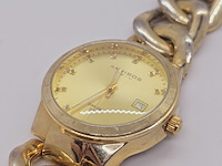 Akribos xxiv diamanten dameshorloge ak608yg - afbeelding 3 van  5