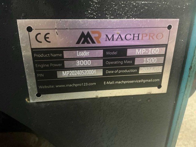 Akrotect mp-160 electric laadschop - afbeelding 13 van  20