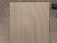 Akupanel - eiken - akoestisch wandpaneel 280x60 cm (44x) - afbeelding 1 van  4