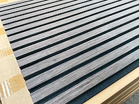 Akupanel espresso akoestisch wandpaneel 280x60 cm (20x) - afbeelding 4 van  4