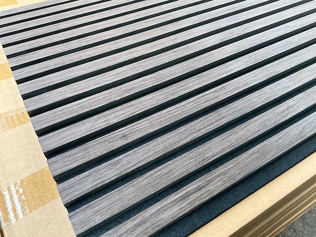 Akupanel espresso akoestisch wandpaneel 280x60 cm (40x) - afbeelding 4 van  4
