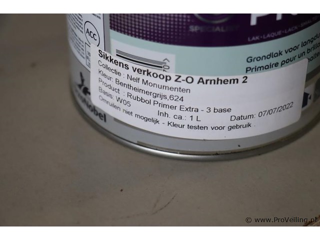 Akzonobel rubbol grondverf primer extra - afbeelding 2 van  3