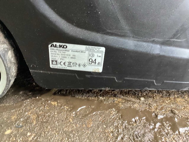 Al-ko comfort 34 li grasmaaier - afbeelding 6 van  7