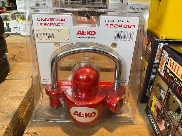 Al-ko / knott compact al-k anti-diefstalslot (3x) - afbeelding 2 van  3
