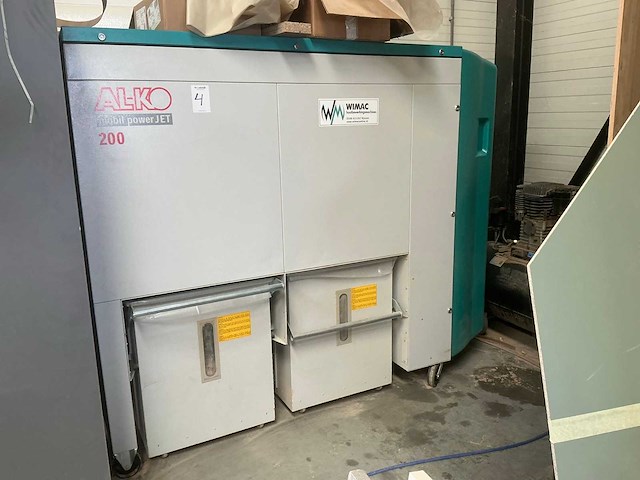 Al-ko mobil powerjet 200 houtmotafzuiginstallatie - afbeelding 1 van  4