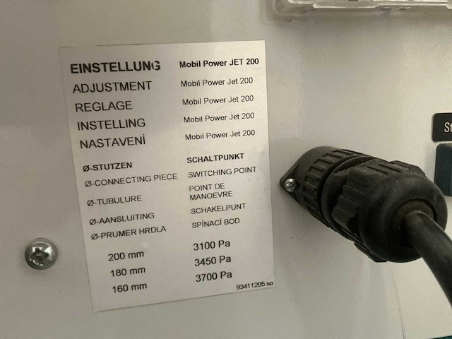 Al-ko mobil powerjet 200 houtmotafzuiginstallatie - afbeelding 4 van  4