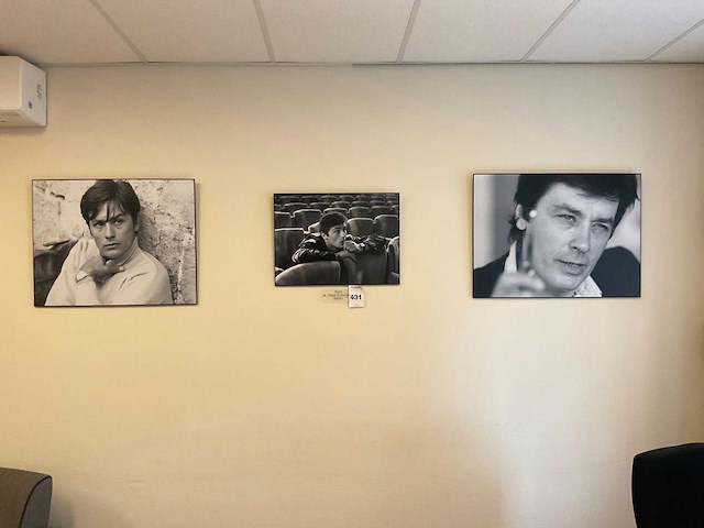 Alain delon wanddecoratie (3x) - afbeelding 1 van  5