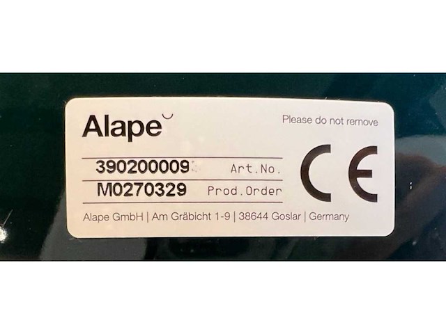 Alape - waskom 36 cm - afbeelding 2 van  5
