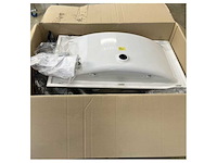 Alape eb.r800 build in washbasin 800 x 121 x 450 mm - durable ceramic sink for ships & maritime use - 2203200000 - afbeelding 6 van  14