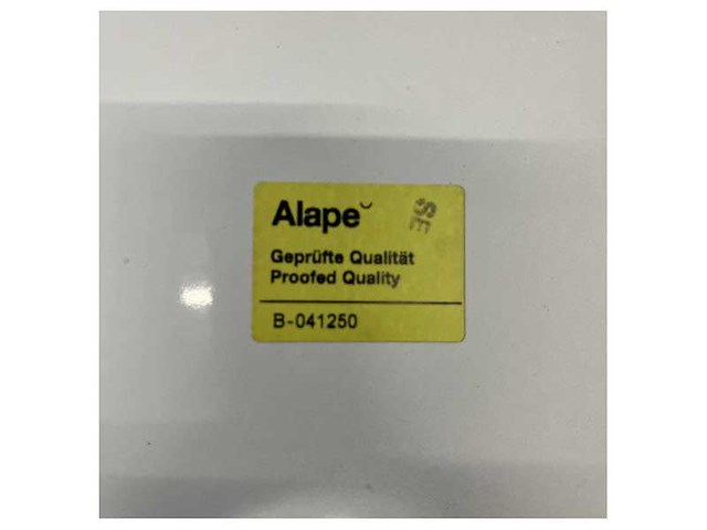 Alape eb.r800 build in washbasin 800 x 121 x 450 mm - durable ceramic sink for ships & maritime use - 2203200000 - afbeelding 10 van  14