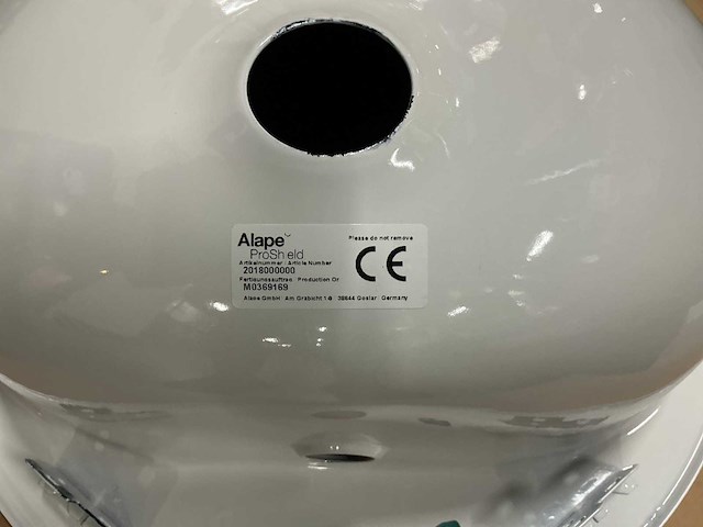 Alape proshield ew 3.2 wastafel (28x) - afbeelding 8 van  9