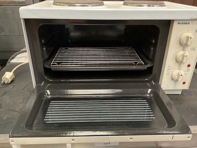 Alaska kk 3650 oven met dubbele kookplaat - afbeelding 4 van  7