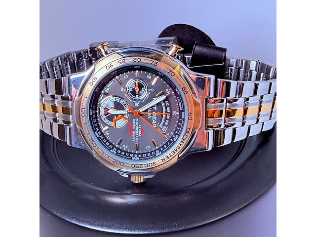 Alba seiko bullhead dancing hands chronograaf herenhorloge - afbeelding 2 van  6