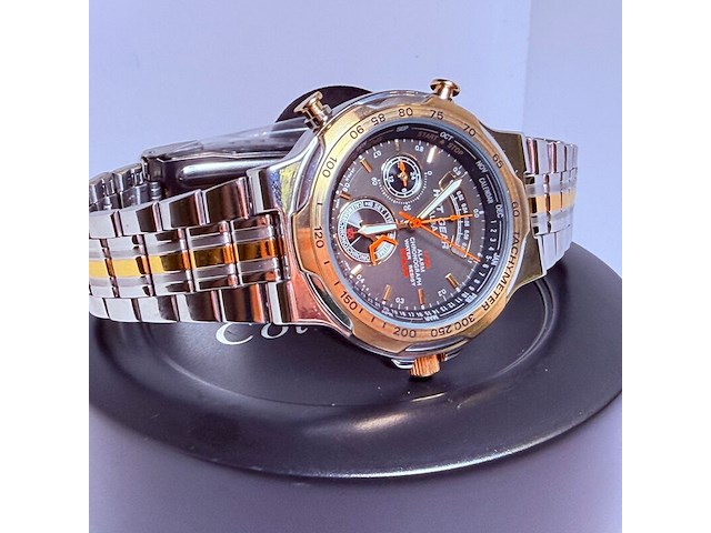 Alba seiko bullhead dancing hands chronograaf herenhorloge - afbeelding 3 van  6