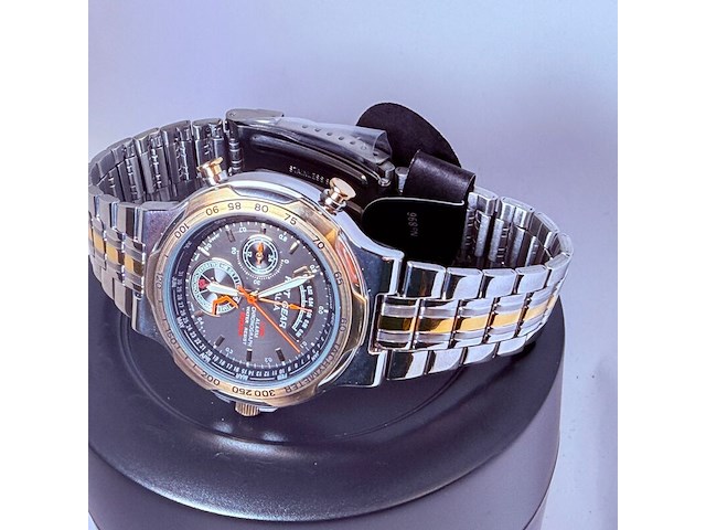 Alba seiko bullhead dancing hands chronograaf herenhorloge - afbeelding 4 van  6