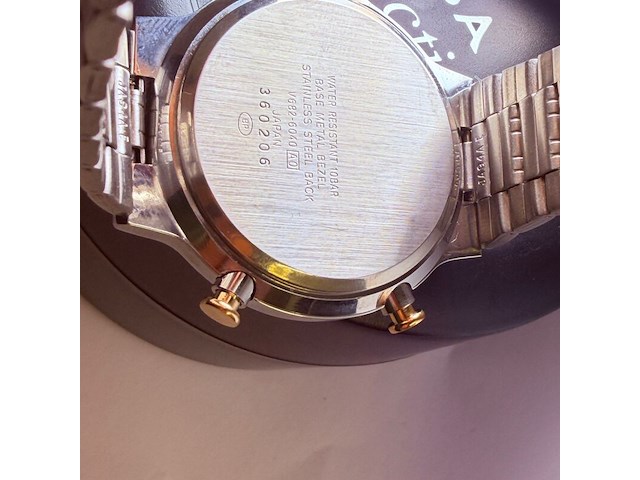 Alba seiko bullhead dancing hands chronograaf herenhorloge - afbeelding 6 van  6