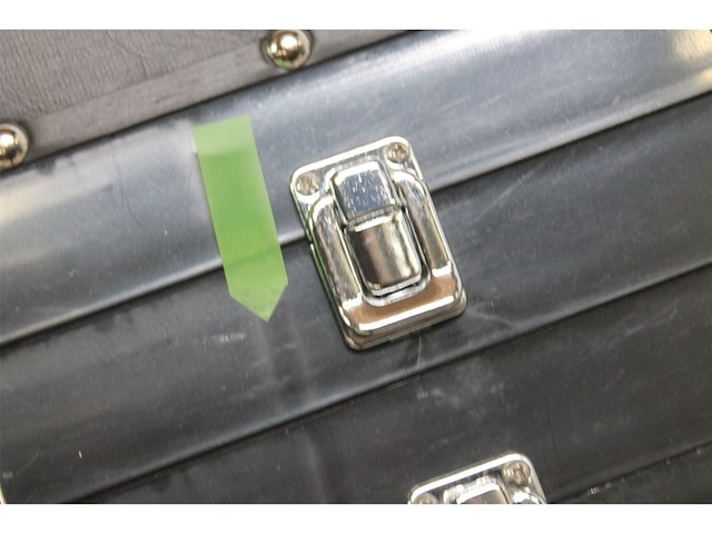 Albatros aluminium zitmand 3ladig abs viskoffer voor vissen grote opbergvak - afbeelding 3 van  3