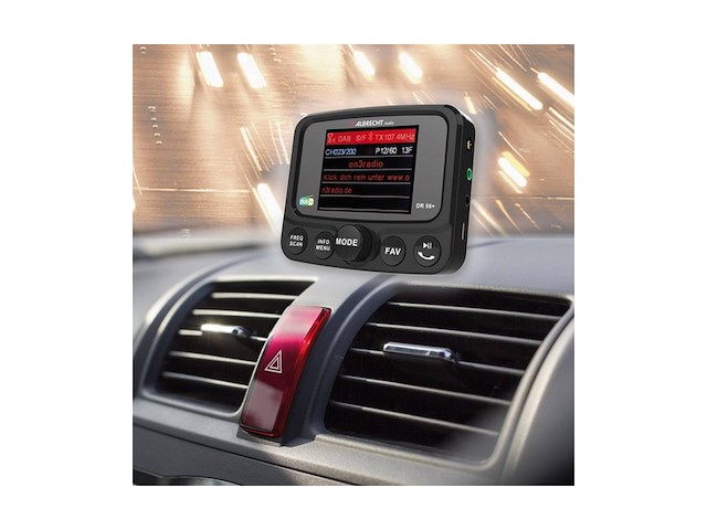 Albrecht audio dr56+ adapter voor het upgraden van autoradio's fmzender voor dab+ - afbeelding 2 van  4