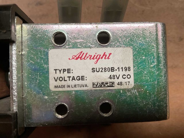 Albright su280b-1198 relais (3x) - afbeelding 4 van  4