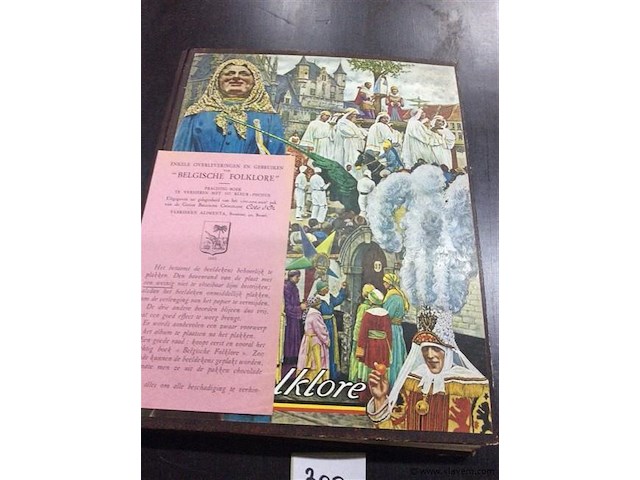 Album belgische folklore niet compleet - afbeelding 1 van  6