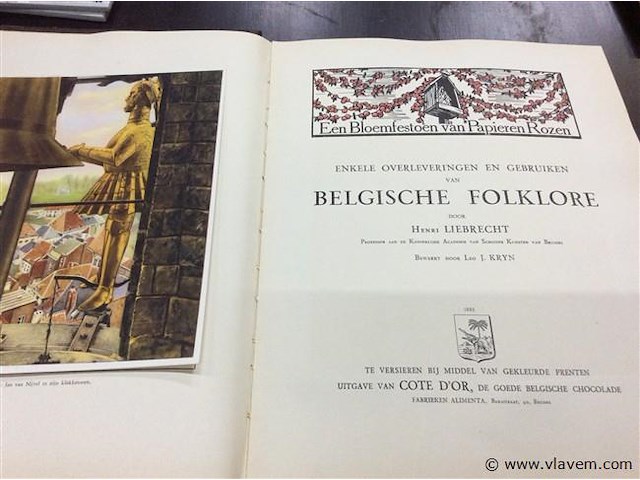 Album belgische folklore niet compleet - afbeelding 2 van  6