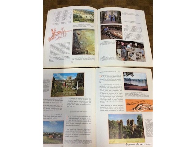 Album : de aardrijkskunde van belgië 2stuks (compl) - afbeelding 3 van  4