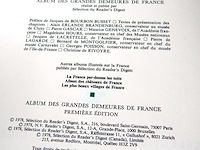 Album des grandes demeueres de france - afbeelding 2 van  5