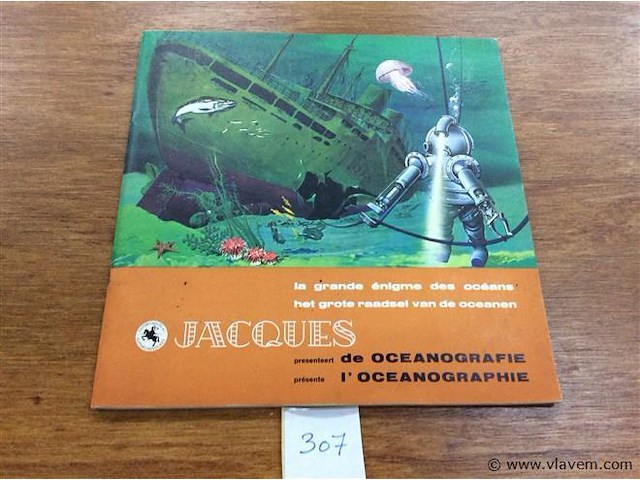Album jacques oceanografie ( 1à2 prenten ontbreken ) - afbeelding 1 van  3