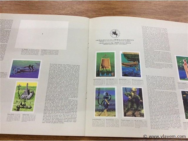 Album jacques oceanografie ( 1à2 prenten ontbreken ) - afbeelding 3 van  3