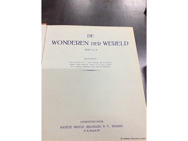 Album nestlé nr 1&2 ( 3tal prenten ontbreken) - afbeelding 2 van  9