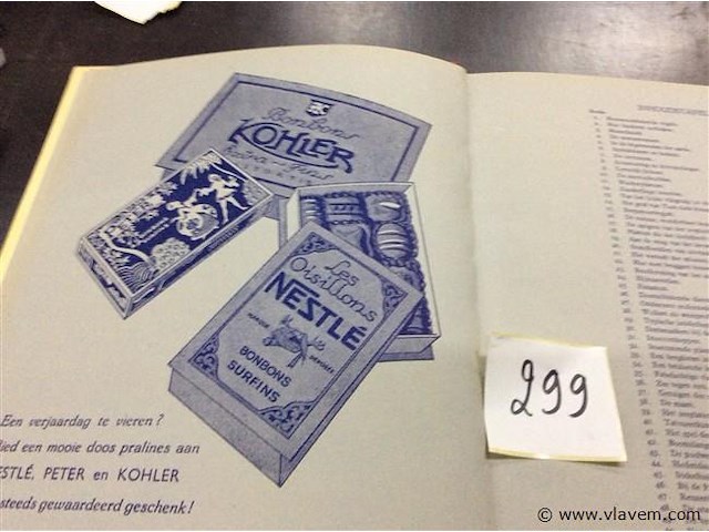 Album nestlé nr 1&2 ( 3tal prenten ontbreken) - afbeelding 3 van  9