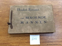 Album portretten beroemde mannen ( 1 prent ontbreekt ) - afbeelding 1 van  5