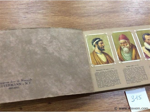 Album portretten beroemde mannen ( 1 prent ontbreekt ) - afbeelding 2 van  5