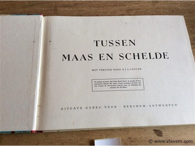 Album tussen maas en schelde (compleet ) - afbeelding 2 van  6