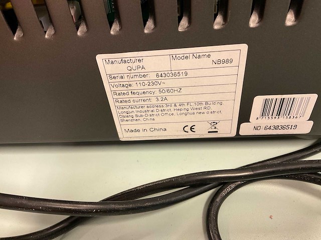 Albyco nb989 ponsmachine - afbeelding 5 van  5