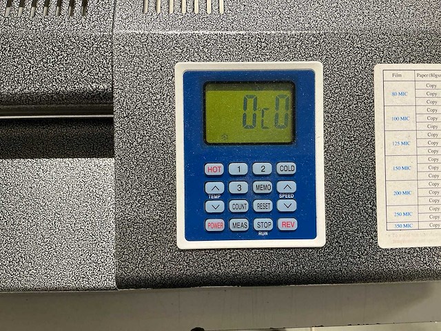 Albyco superspeed r10 lamineermachine - afbeelding 5 van  5