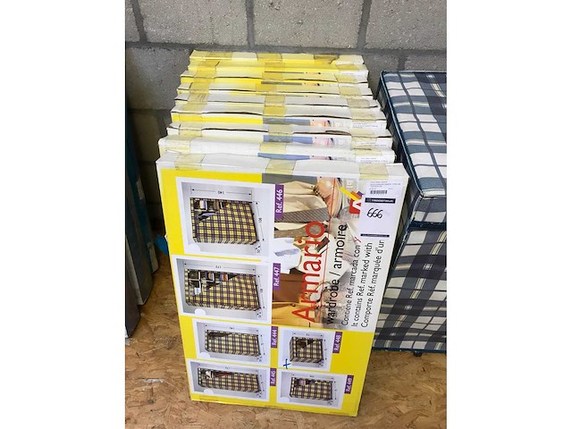 Alco armario leg campingkast (9x) - afbeelding 2 van  4