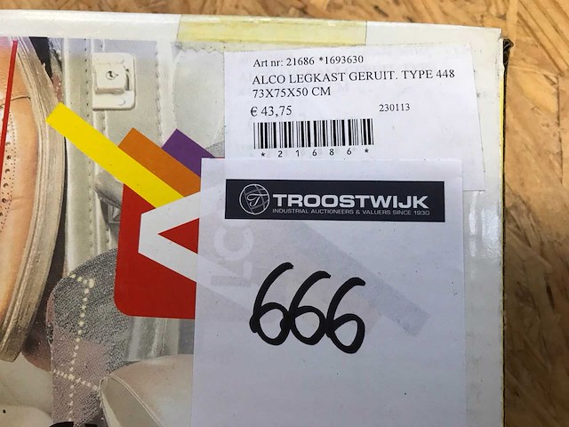 Alco armario leg campingkast (9x) - afbeelding 4 van  4