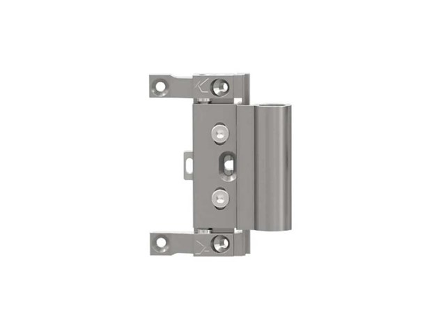 Alcoa / kawneer - rollenband scharnier 3-delig - bcs zilver/ev1 800368-102 - deurbeslag (8x) - afbeelding 1 van  6