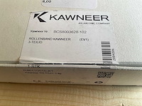 Alcoa / kawneer - rollenband scharnier 3-delig - bcs zilver/ev1 800368-102 - deurbeslag (8x) - afbeelding 5 van  6